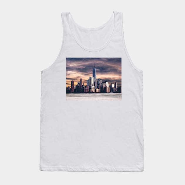 Seattle City Skyline Tank Top by davidroth